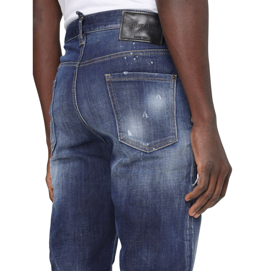 DSQUARED2 642 Jean In Distressed Denim Jeans W30