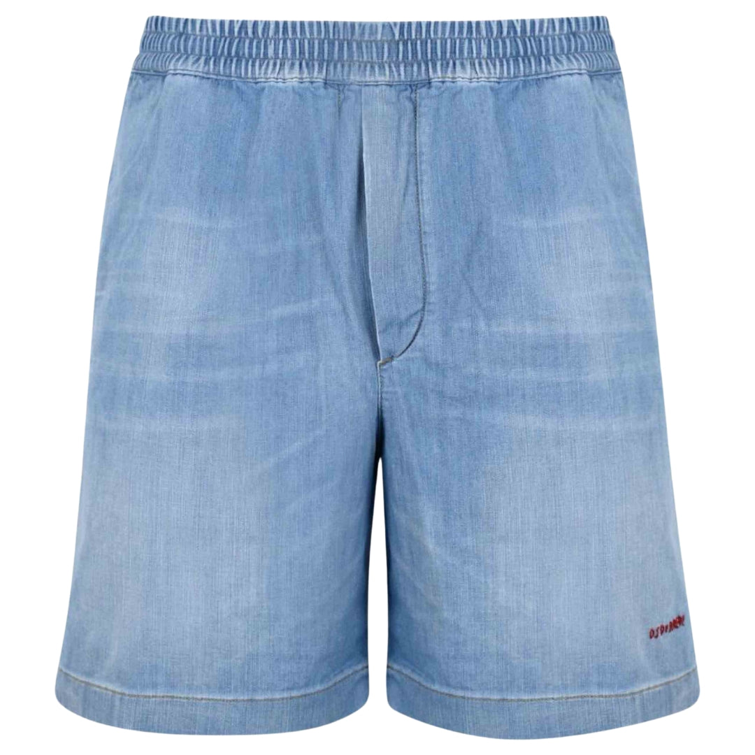 DSQUARED2 Relaxed Fit Light Blue Denim Shorts W34