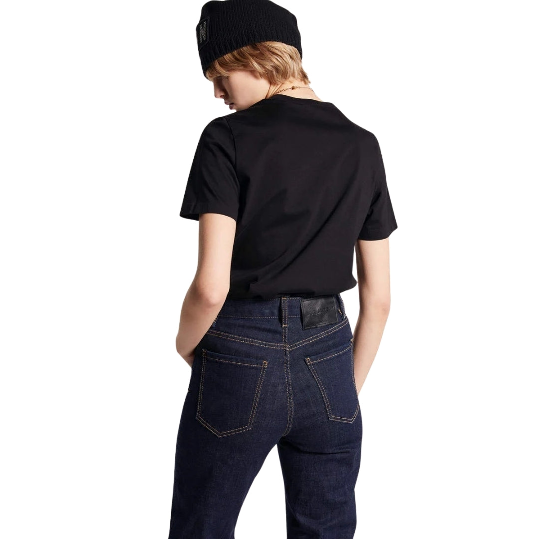 DSQUARED2 Logo Print Crew Neck Black  T-Shirt XXS