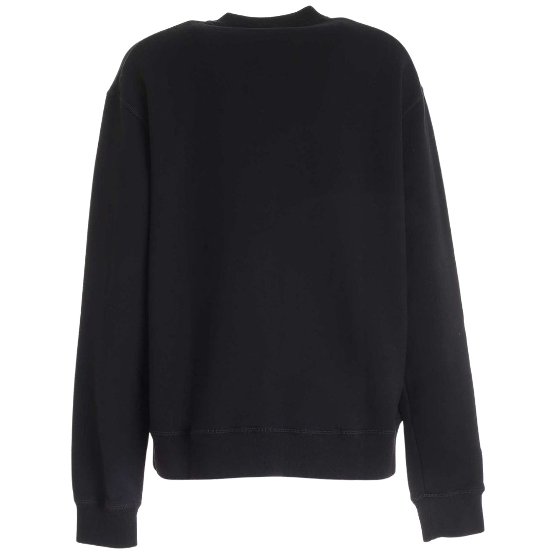 DSQUARED2 Maple Leaf Logo Black Sweater M