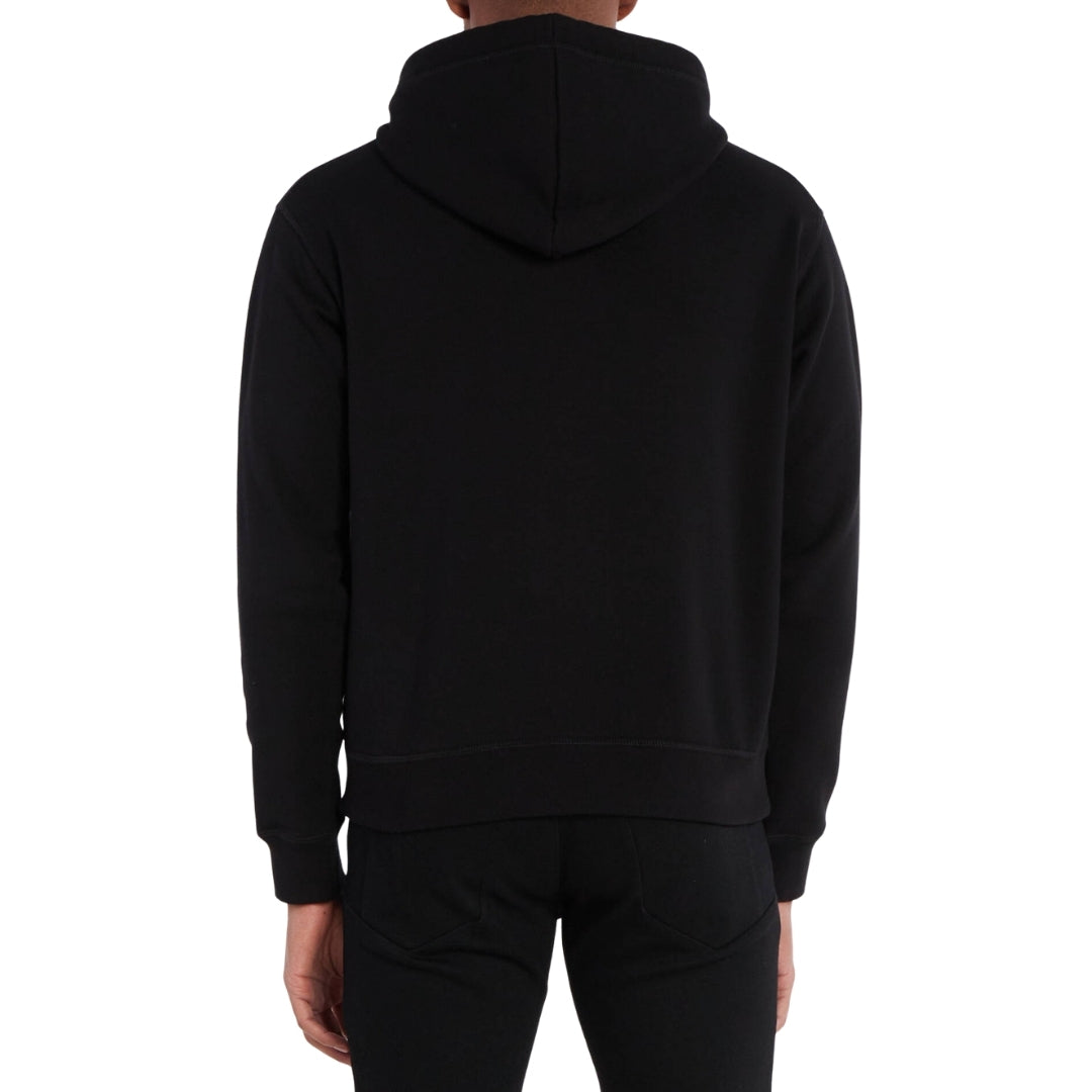 DSQUARED2 Cool Fit Icon Splash Logo Black Hoodie XS