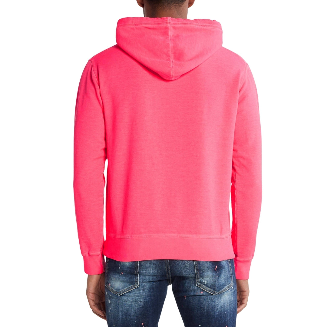 DSQUARED2 Icon Regular Fit Pink Hoodie L