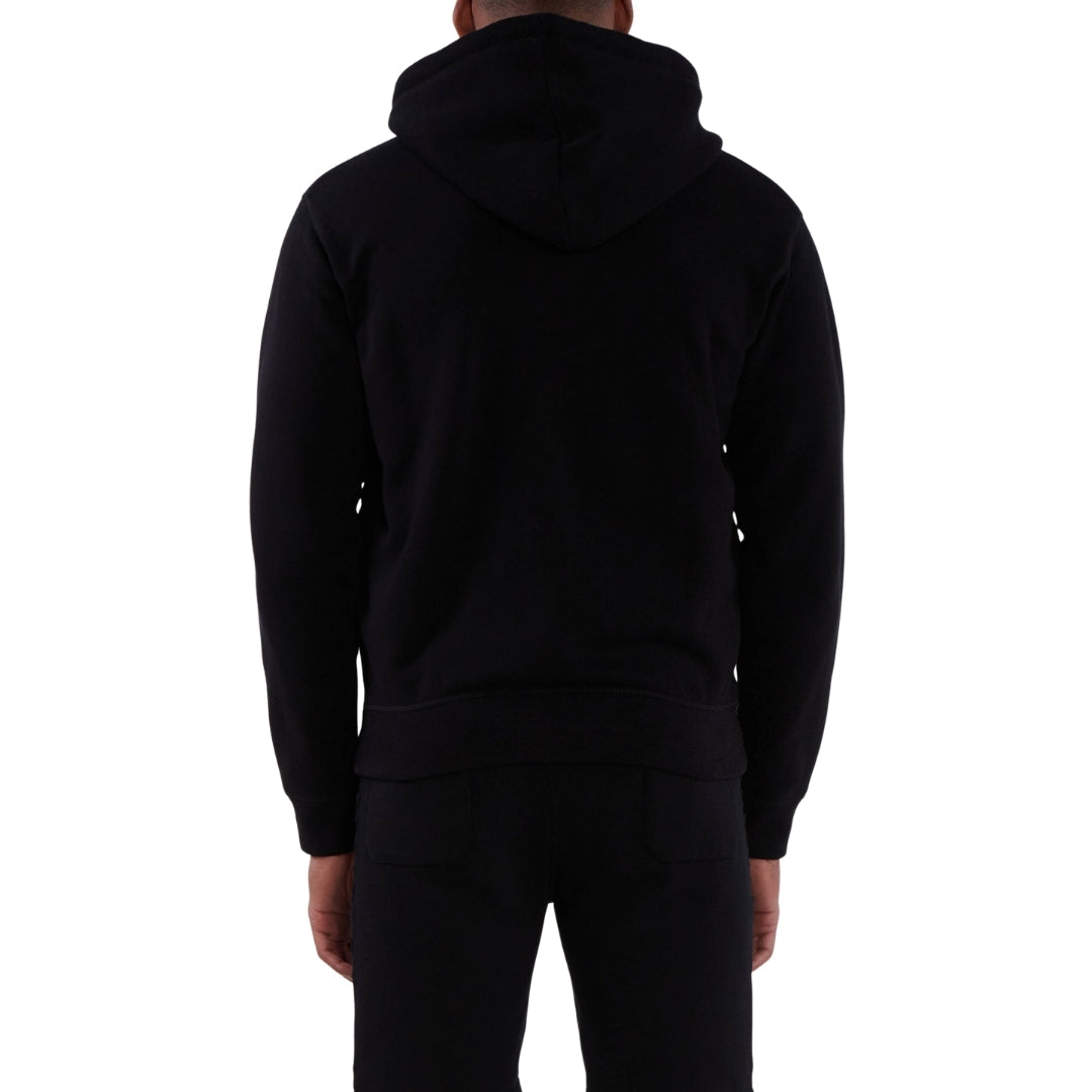 DSQUARED2 Icon Outline Logo Zip Black Hoodie S
