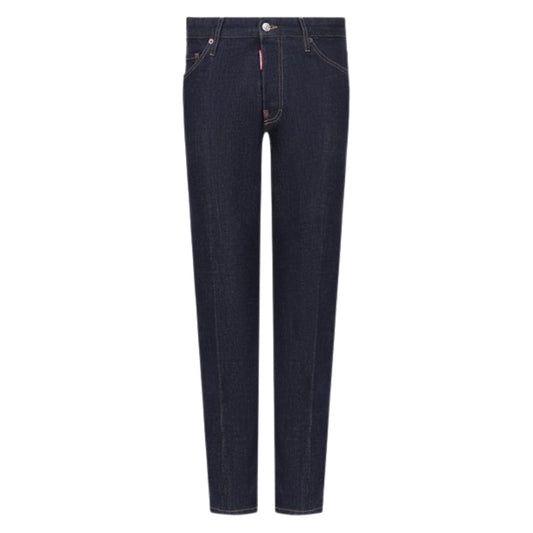 DSQUARED2 Cool Guy Jeans Icon Print Pocket Dark Wash Blue Jeans W30