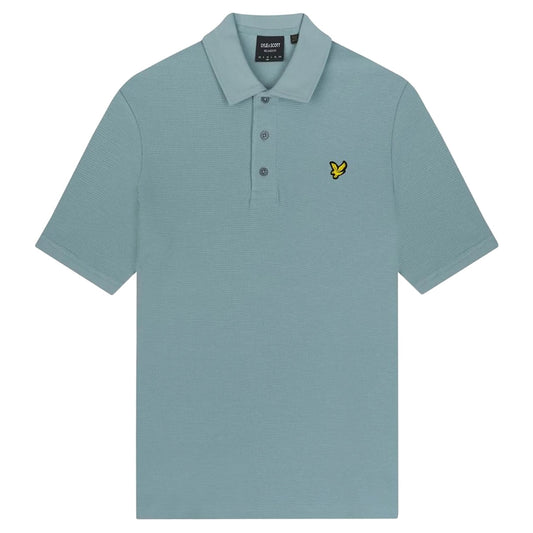 Lyle & Scott Slate Blue Milano Polo Shirt S