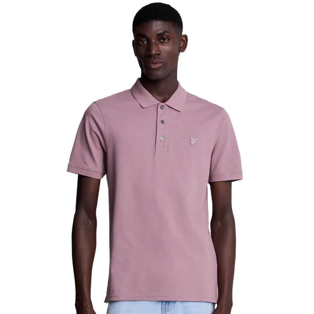 Lyle & Scott Tonal Eagle Mountain Thistle Polo Shirt S
