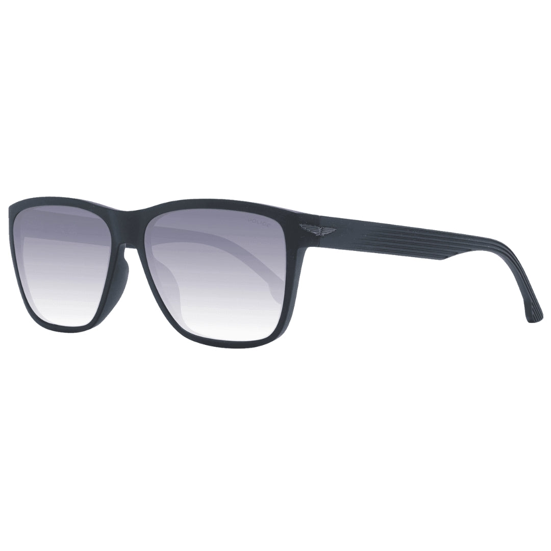 Police Grey Lens Semi-Matte Black Sunglasses SPLB38 0U28