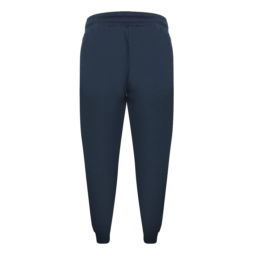 Cavalli Class Circle Tiger Logo Navy Blue Sweatpants L