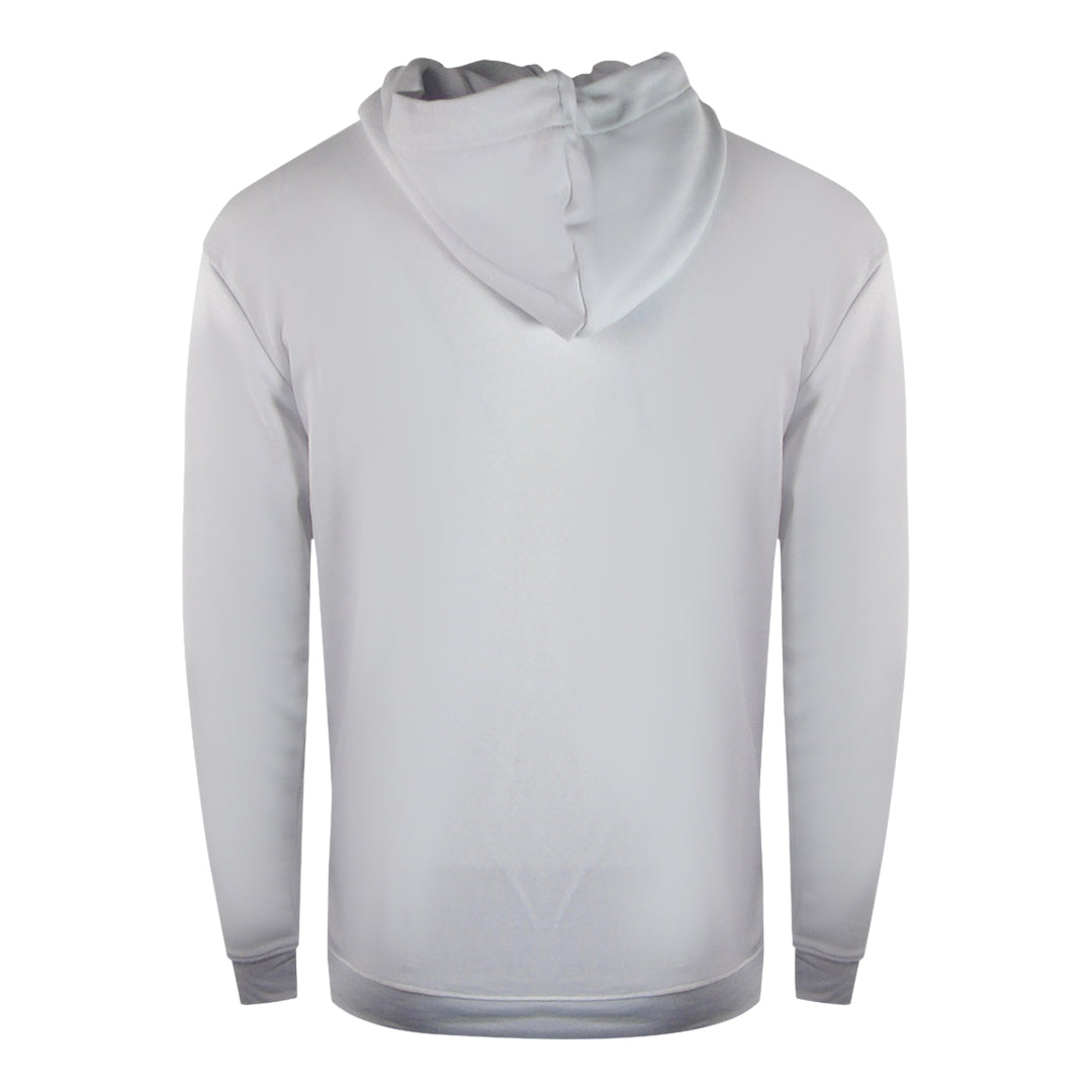 Cavalli Class Large Tiger Logo White Hoodie - Style Centre Wholesale
