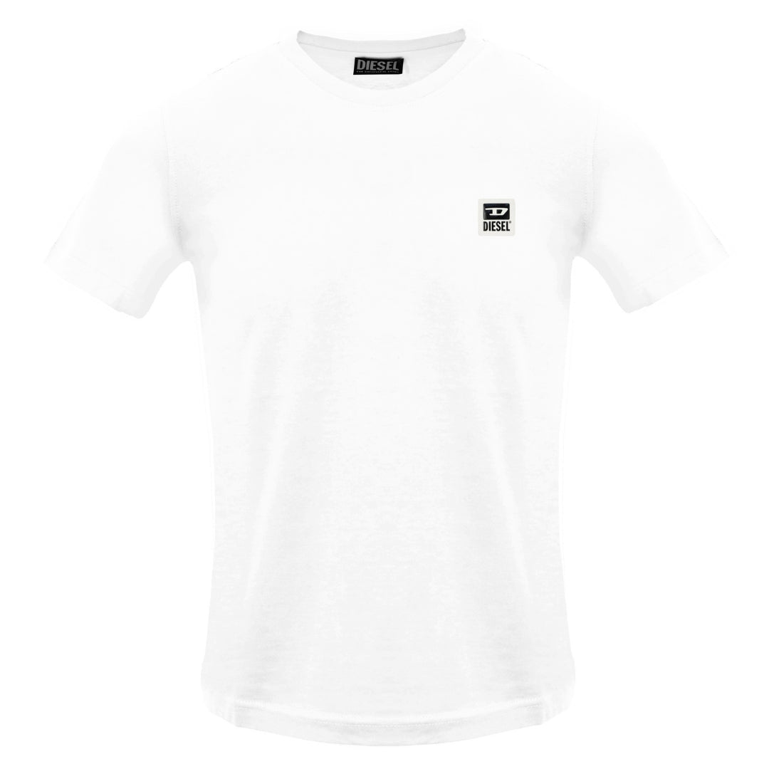 Diesel T Diegos K30 Bright White T Shirt 100 White