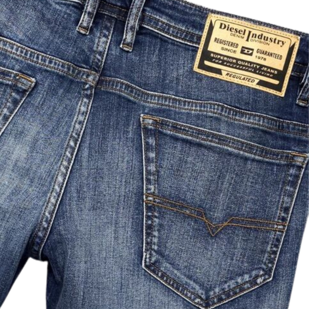Diesel Thommer-R Dark Blue Denim Pants THOMMER-R RB062 01