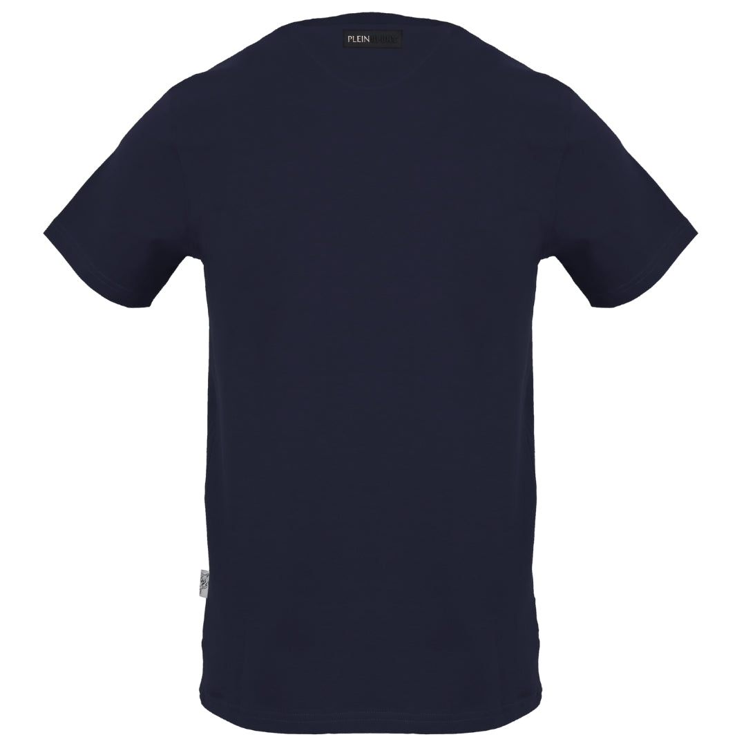 Plein Sport Panel Logo Navy Blue T-Shirt S