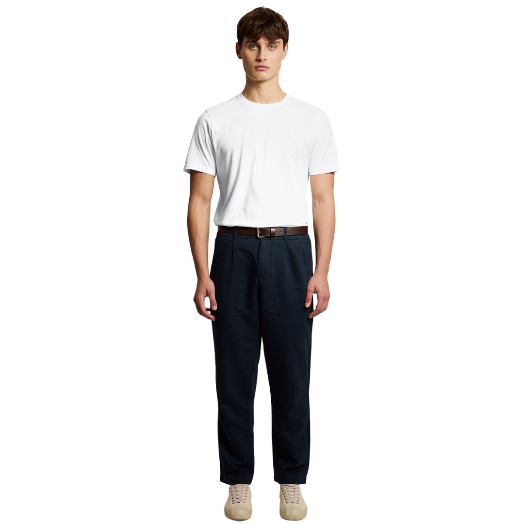 Lyle & Scott White Superfine T-Shirt XS