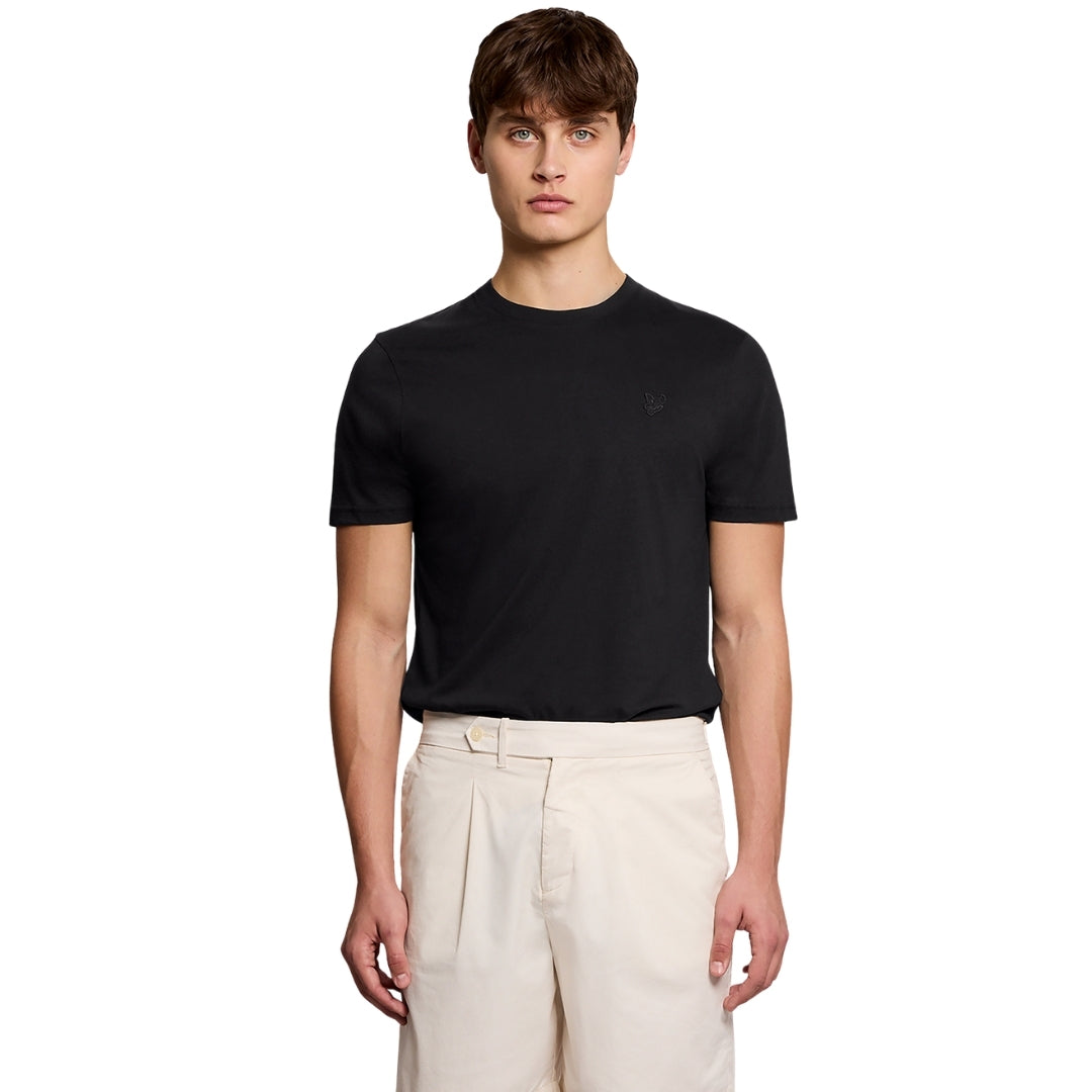 Lyle & Scott Black Superfine T-Shirt XS