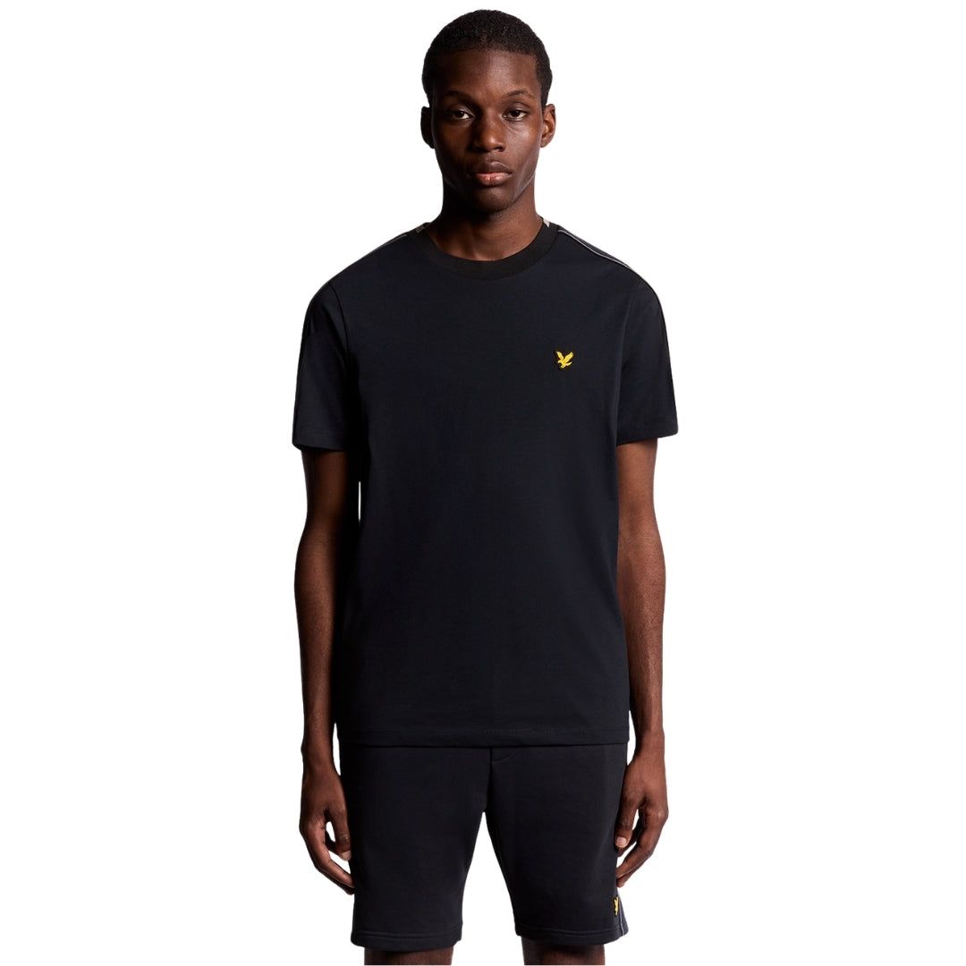 Lyle & Scott Navy Blue Tape T-Shirt XS
