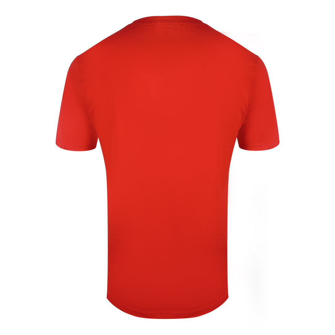 Cavalli Class Txt60X Jd060 02000 Red T-Shirt Mens M
