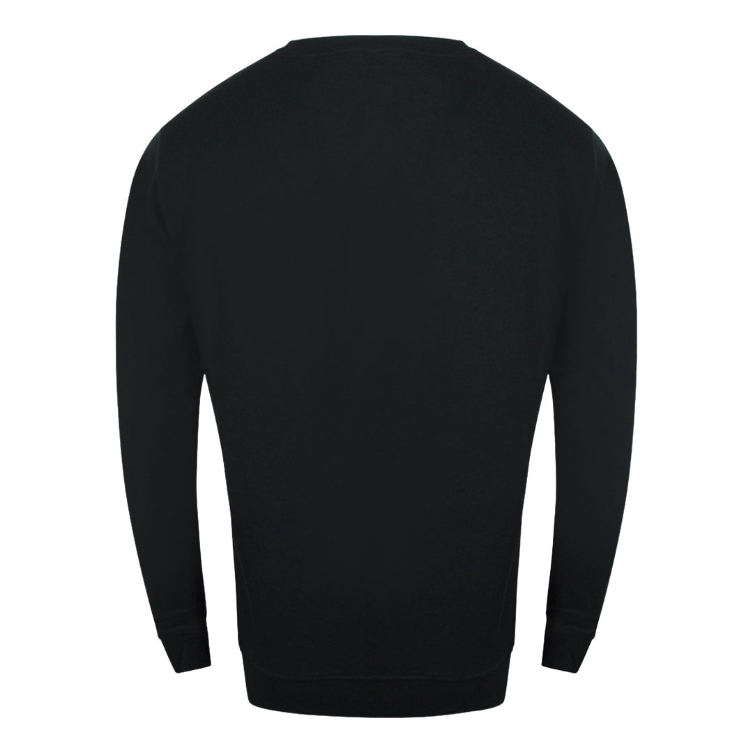 Cavalli Class Txt66A Cf050 05051 Black Round Neck Sweatshirt Mens - Style Centre Wholesale