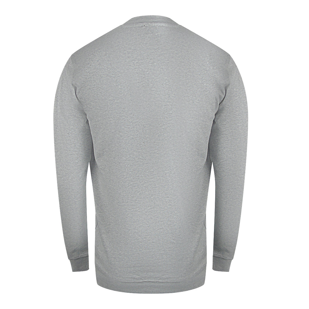 Cavalli Class Txt66H Cf050 05014 Grey Melange Round Neck Sweatshirt Mens - Style Centre Wholesale