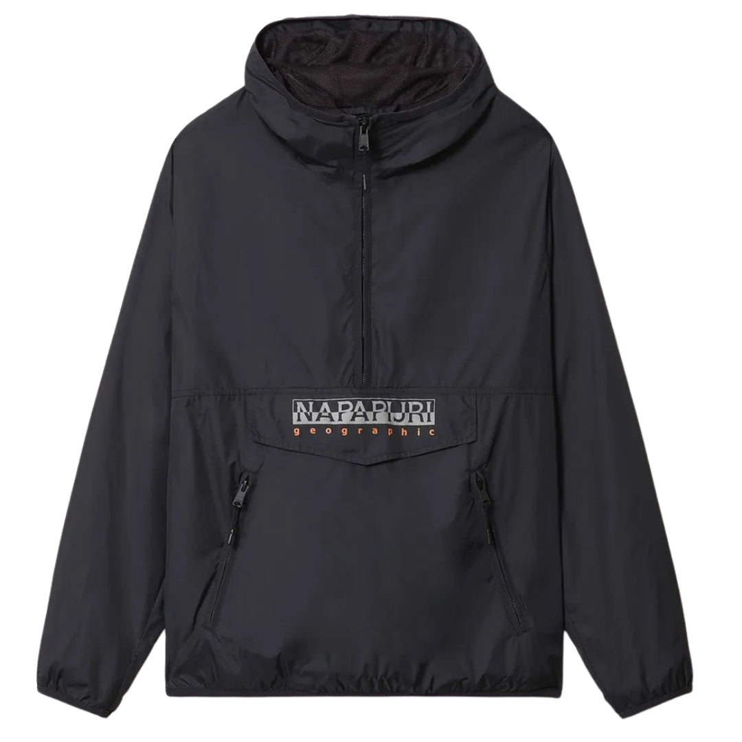 Napariji Rf Circular S Black Hooded Jacket