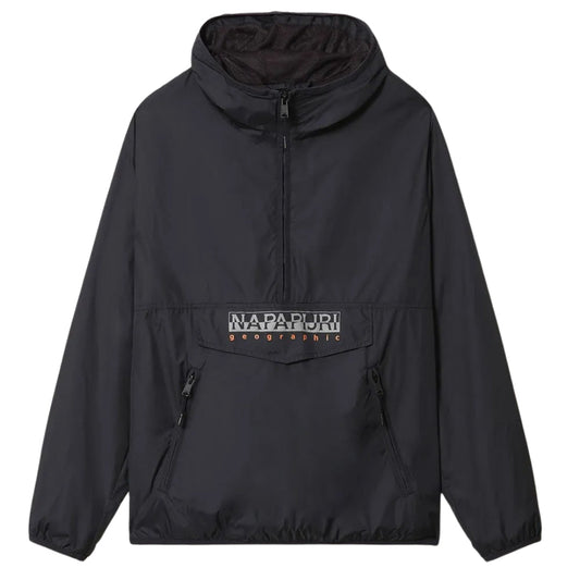 Napariji Rf Circular S Black Hooded Jacket
