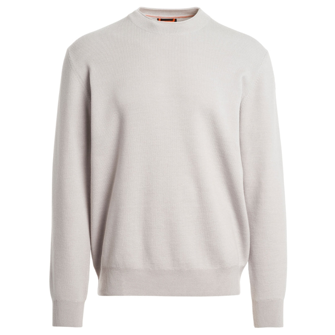 Parajumpers WALLANCE PMKNWK01 309 Cloud Light Grey Crewneck Sweater Mens L