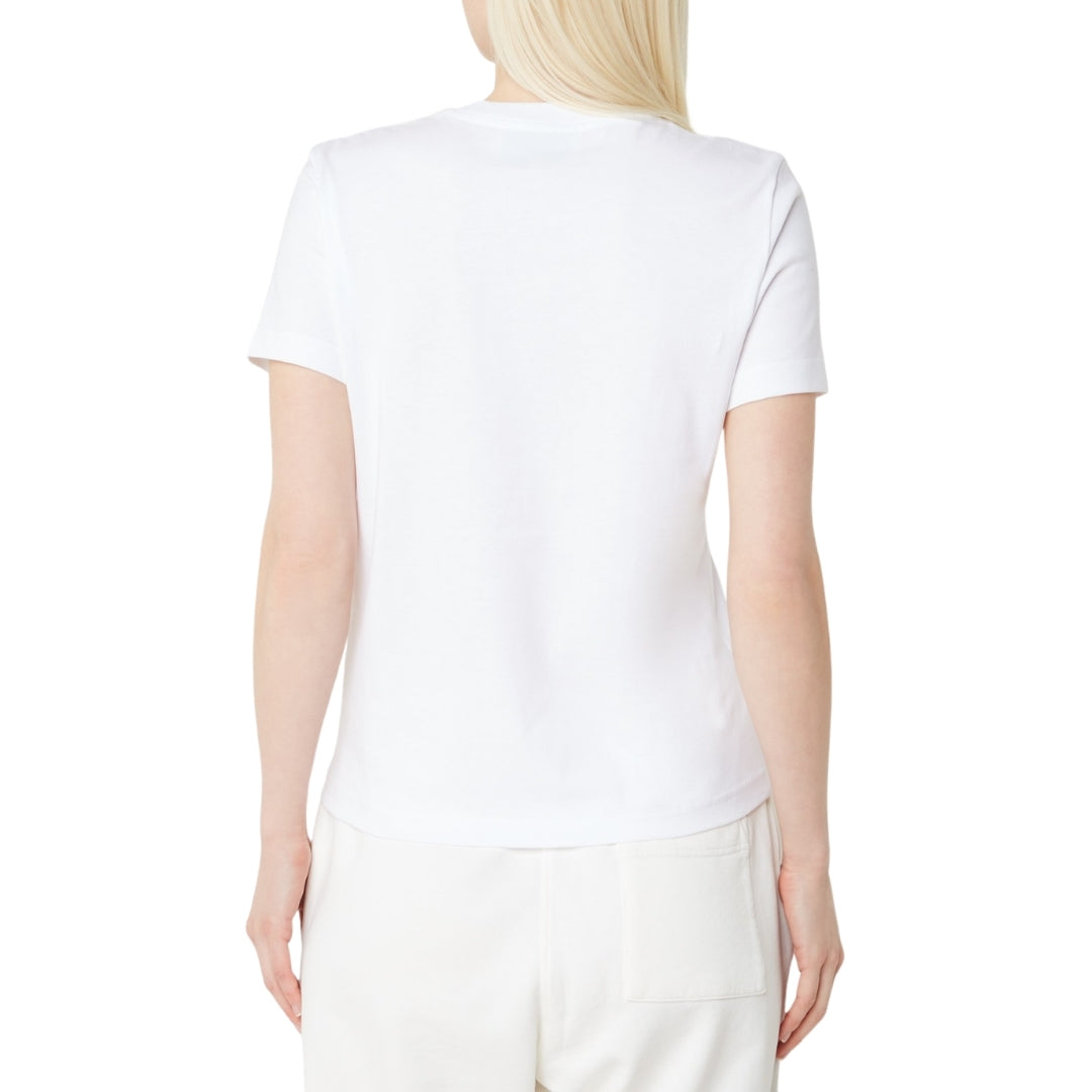 Casablanca Printed Fitted  T-Shirt Casa Way White Wps24 Jts 020 01 020 01 White  T-Shirts Womens