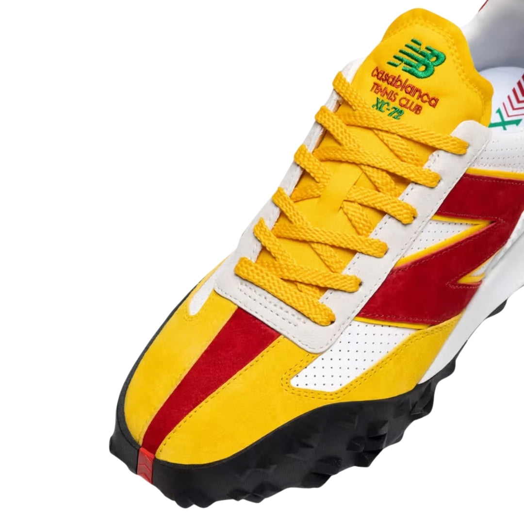 Casablanca Casablanca X New Balance Xc 72 Red Yellow Xc 72 Cnb Ry White Shoes Mens