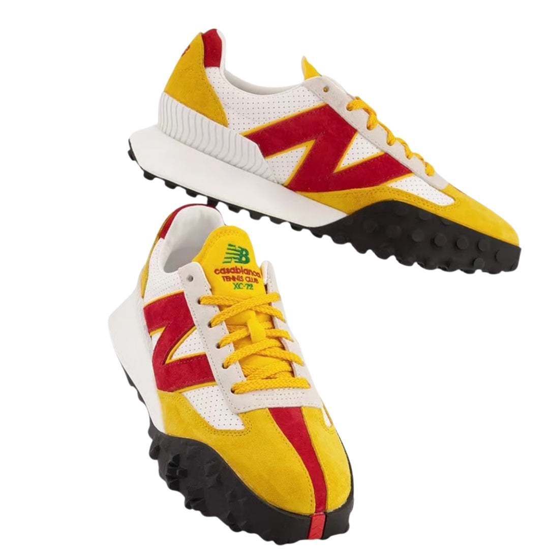 Casablanca Casablanca X New Balance Xc 72 Red Yellow Xc 72 Cnb Ry White Shoes Womens