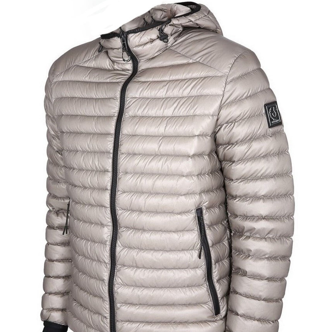 Belstaff Airspeed Beige Down Filled Jacket - Style Centre Wholesale