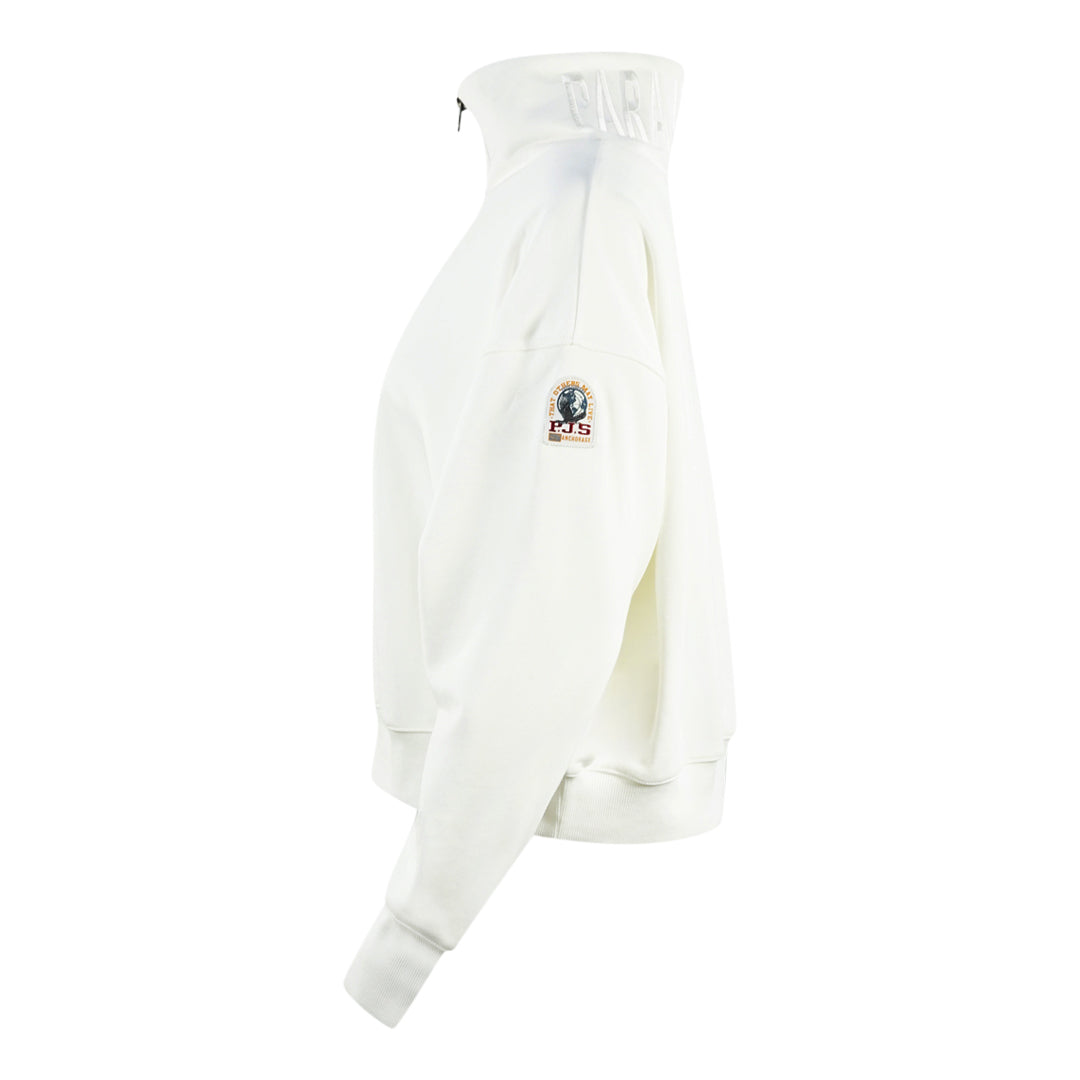 Parajumpers Alida Half Zip Off White Jumper