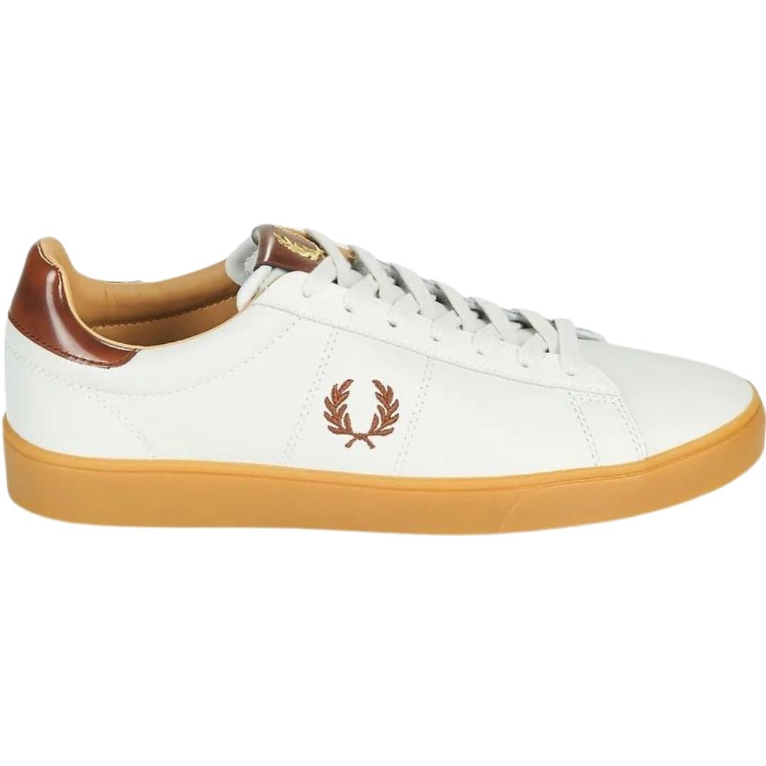 Fred Perry Spencer Leather B1226 254 White Trainers