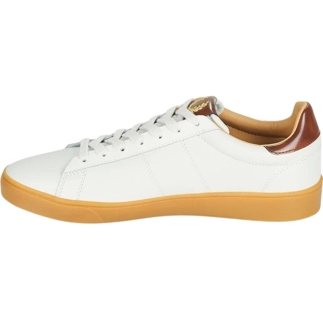 Fred Perry Spencer Leather B1226 254 White Trainers