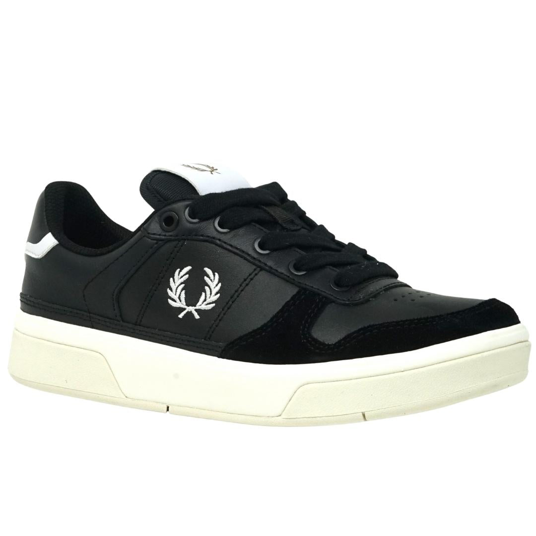 Fred Perry B1261 102 Black Trainers B1261 102