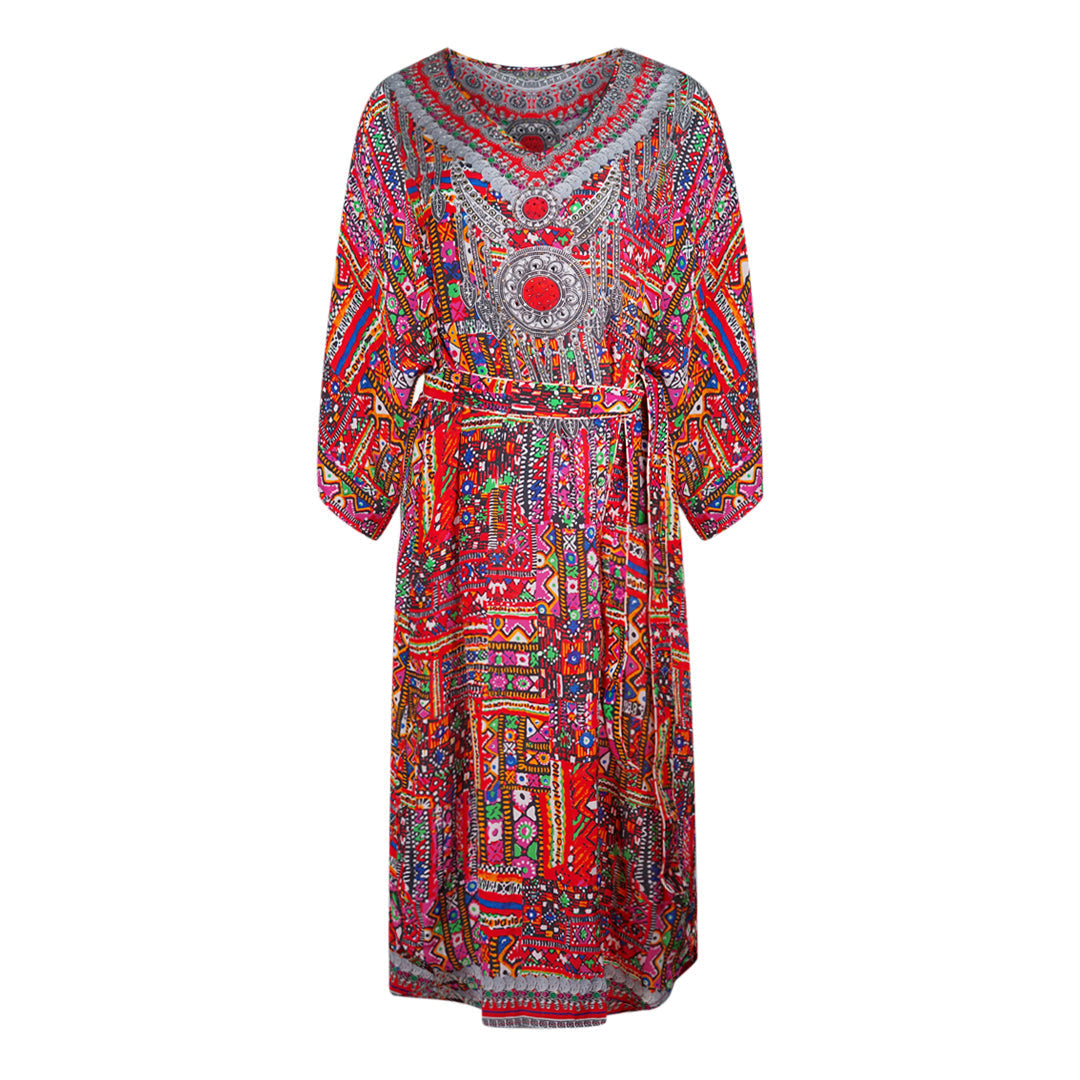 Inoa Banjara 12003 Red Fish Dress