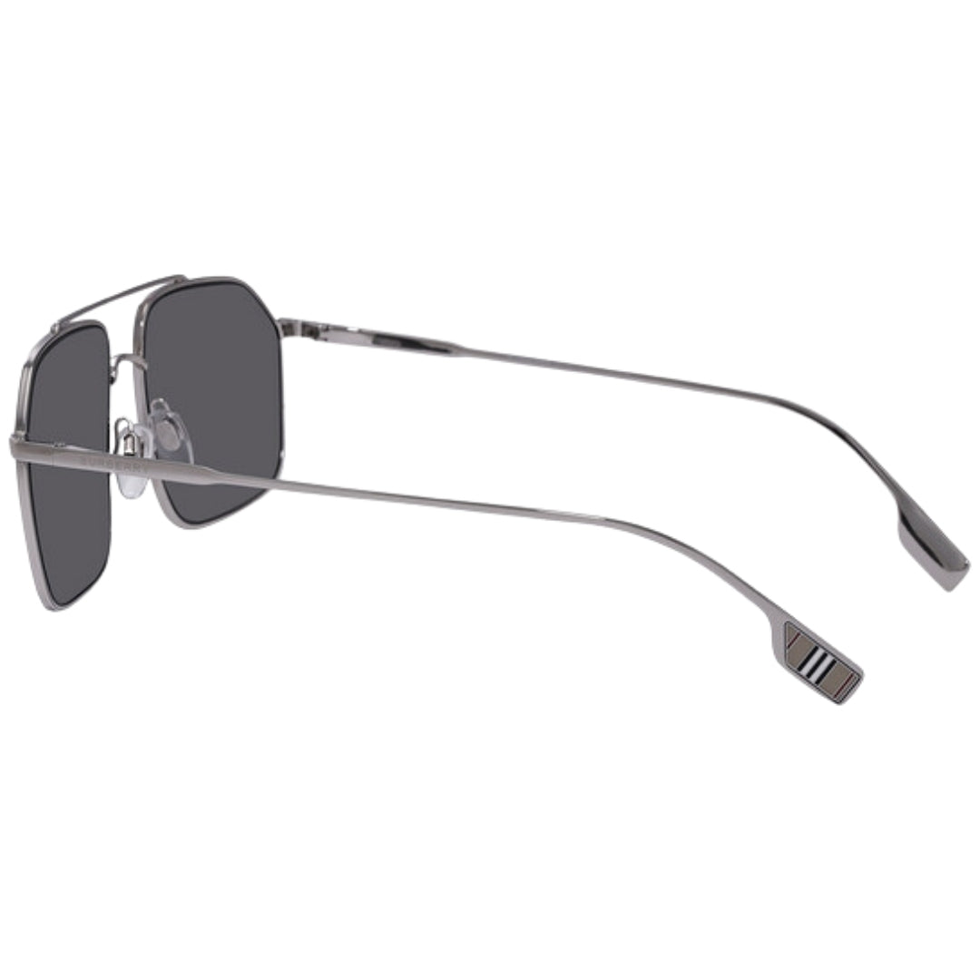 Burberry Be3130 100587 Mens Sunglasses Silver