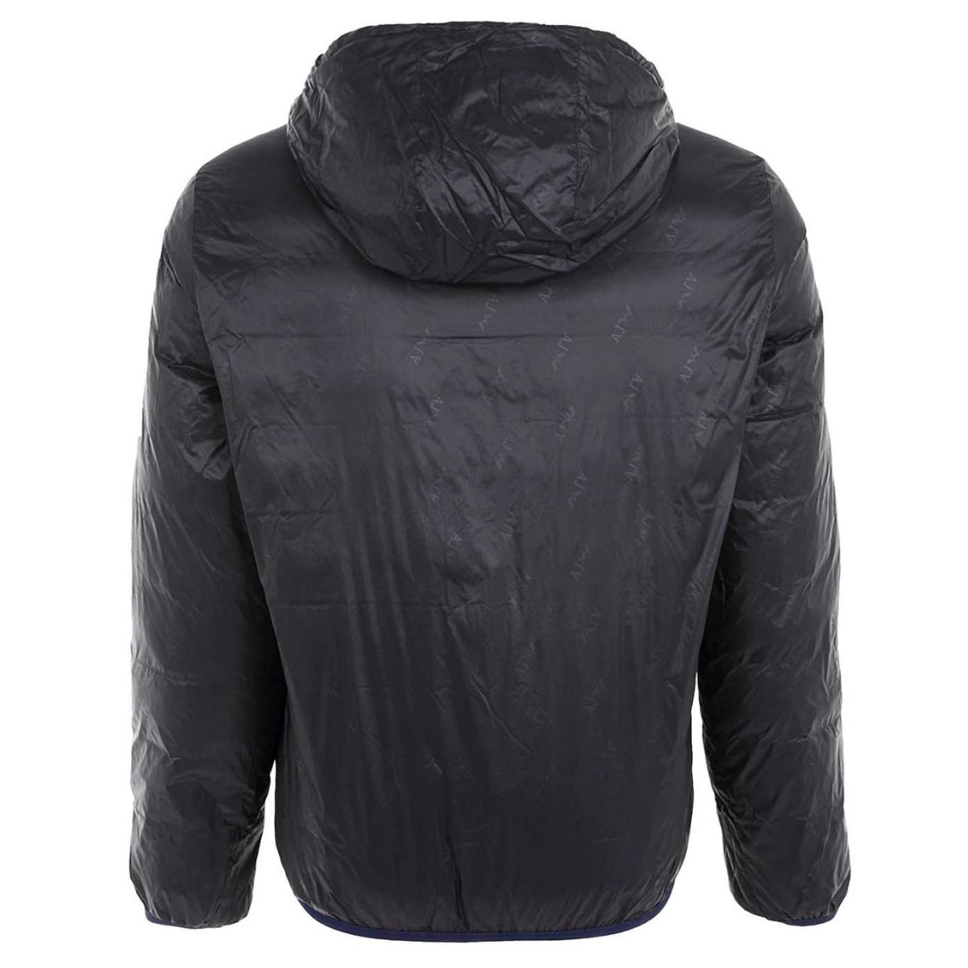 Armani Jeans Navy Blue Reversible Jacket - Style Centre Wholesale