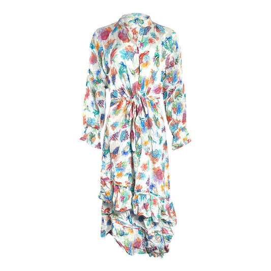 Inoa Fashion Bonaire Reef 1202116 Uneven Hem Dress Womens