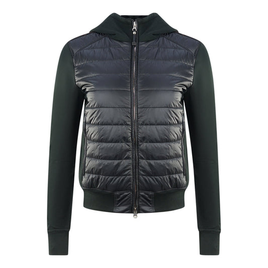 Parajumpers Caelie Black Hooded Padded Jacket Caelie