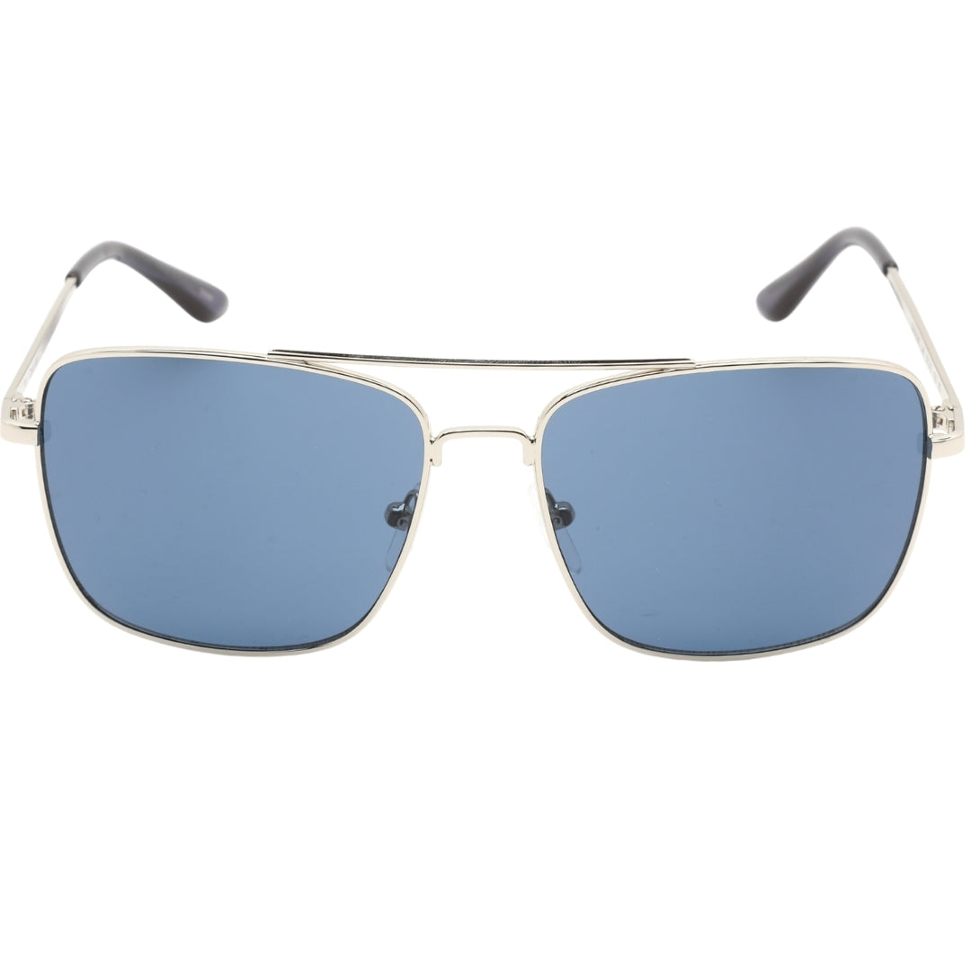 Calvin Klein Metal Framed Silver Sunglasses CK19136S 045 - Style Centre Wholesale