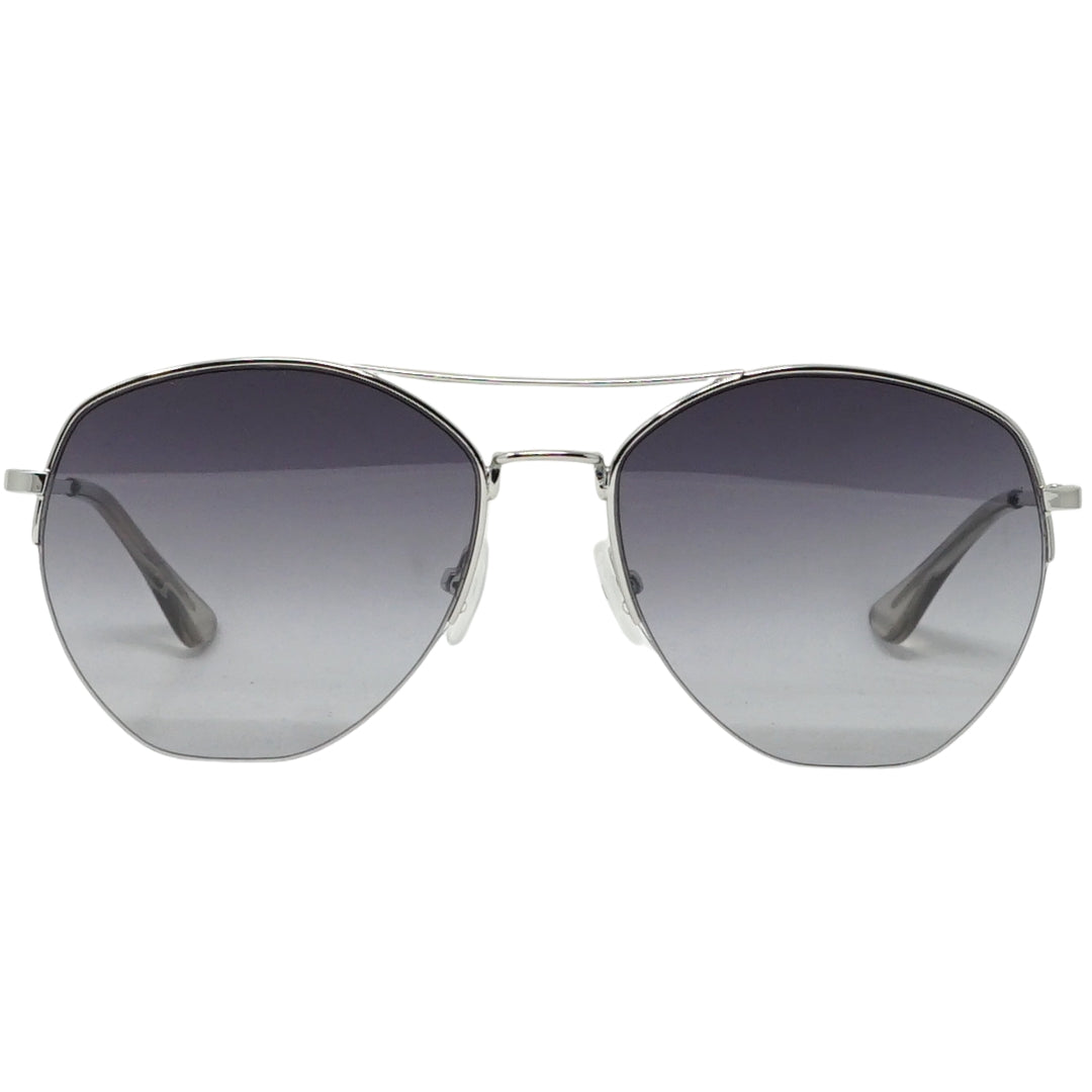Calvin Klein Smoke Lens Silver Sunglasses - Style Centre Wholesale