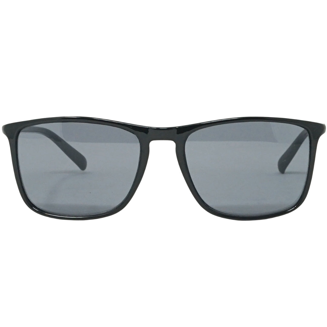 Calvin Klein Solid Smoke Lens Shiny Black Sunglasses Ck20524S 001 - Style Centre Wholesale