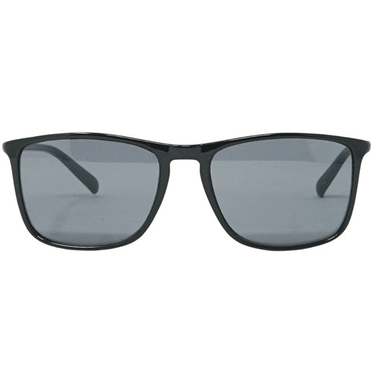 Calvin Klein Solid Smoke Lens Shiny Black Sunglasses Ck20524S 001 - Style Centre Wholesale