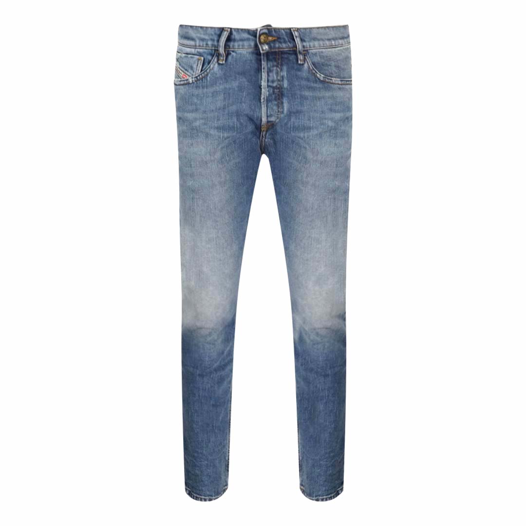 Diesel Mens D-Fining Z9A19 Jeans Blue