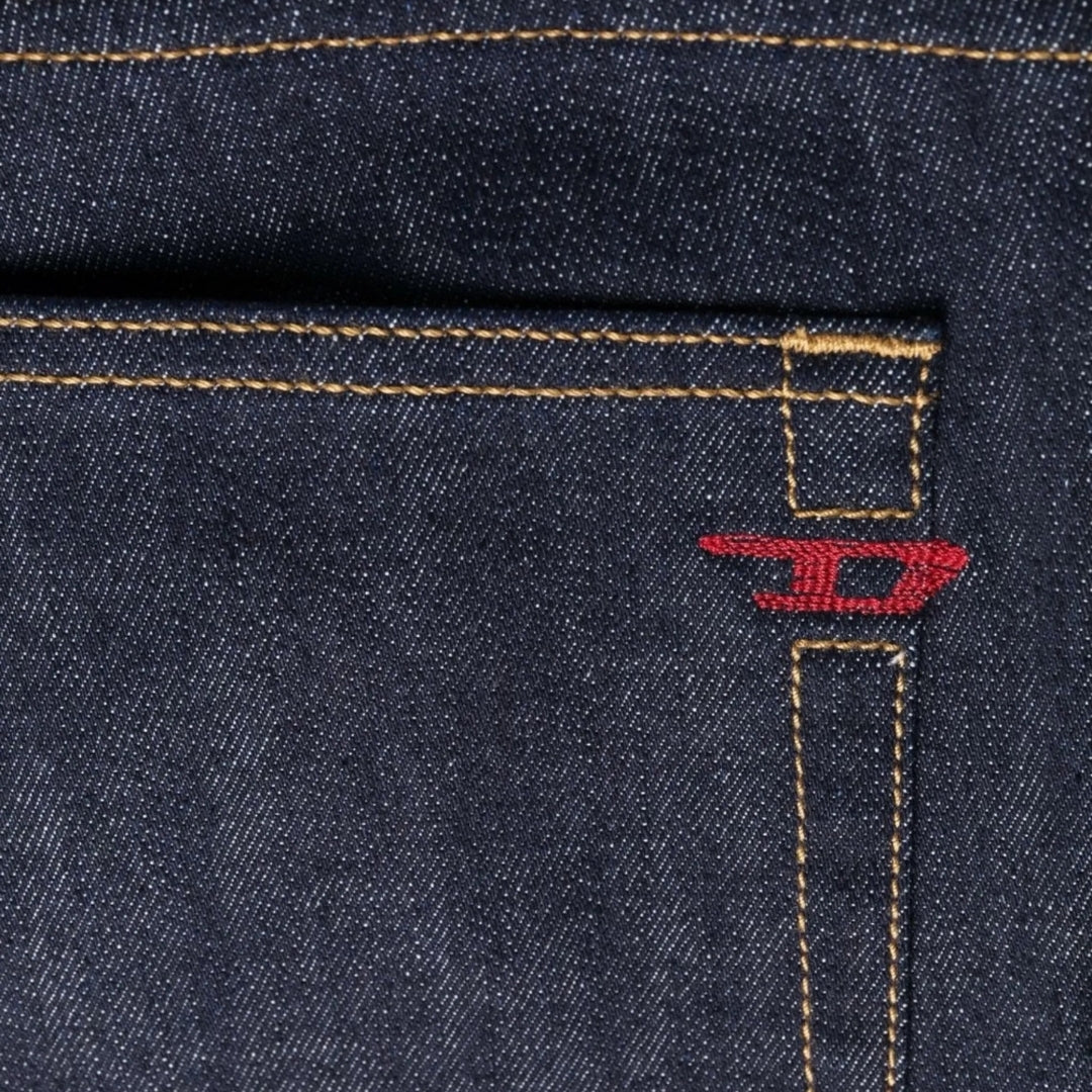 Diesel D Fining Tapered Dark Blue Denim Jeans - Style Centre Wholesale