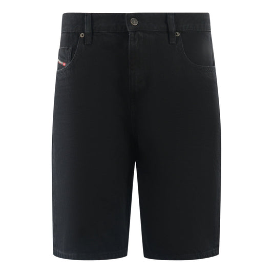 Diesel D Strukt Short 0Ehai Black Shorts - Style Centre Wholesale