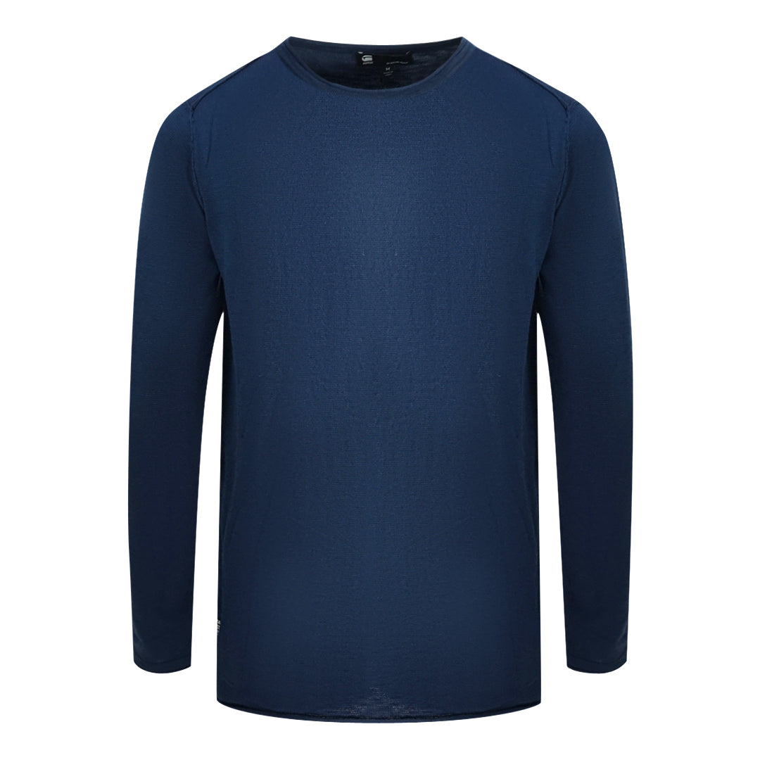 GStar Bronek Knitted Blue Jumper D13103 3515 1475