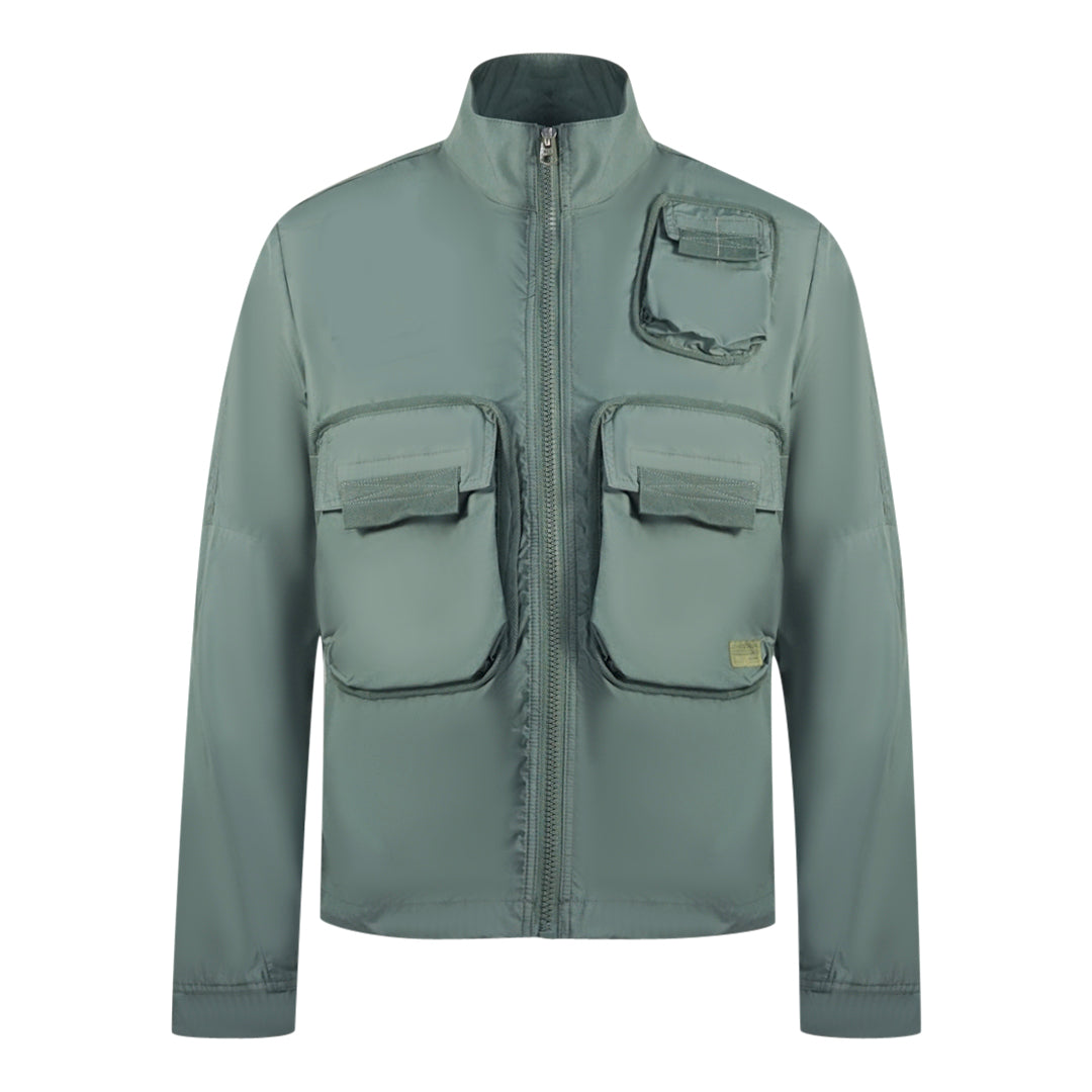 G Star Bound Pocket Track Grey Bomber Jacket
