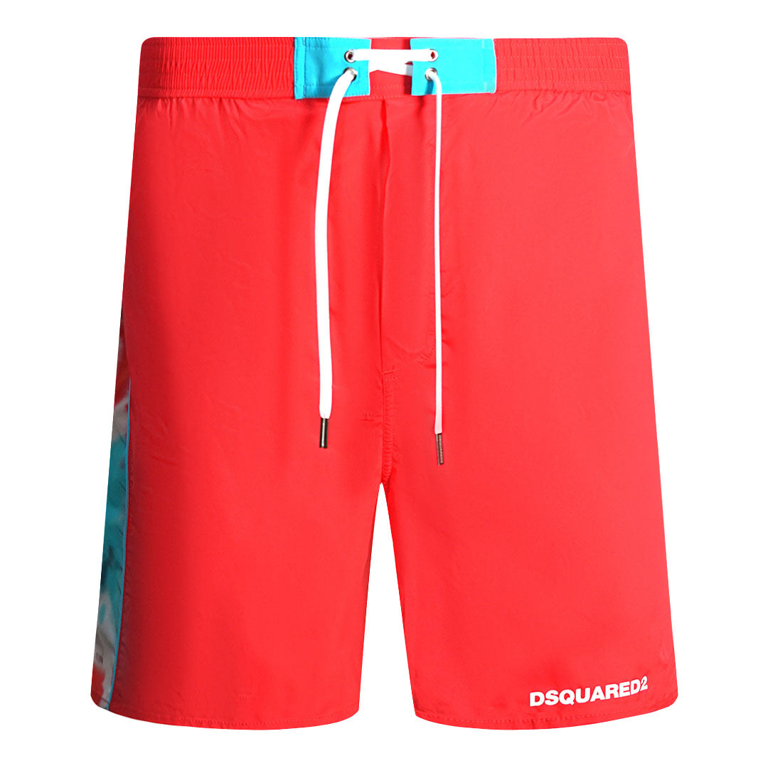 Dsquared2 Mens D7Bma4980.63148 Swim Shorts Red