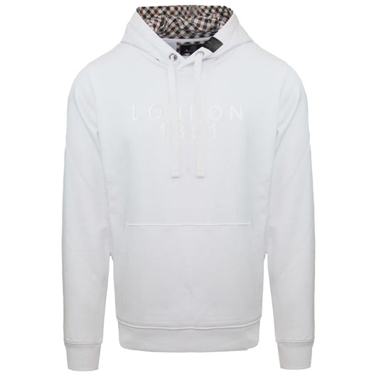 Aquascutum Mens Fc0123 01 Sweater White