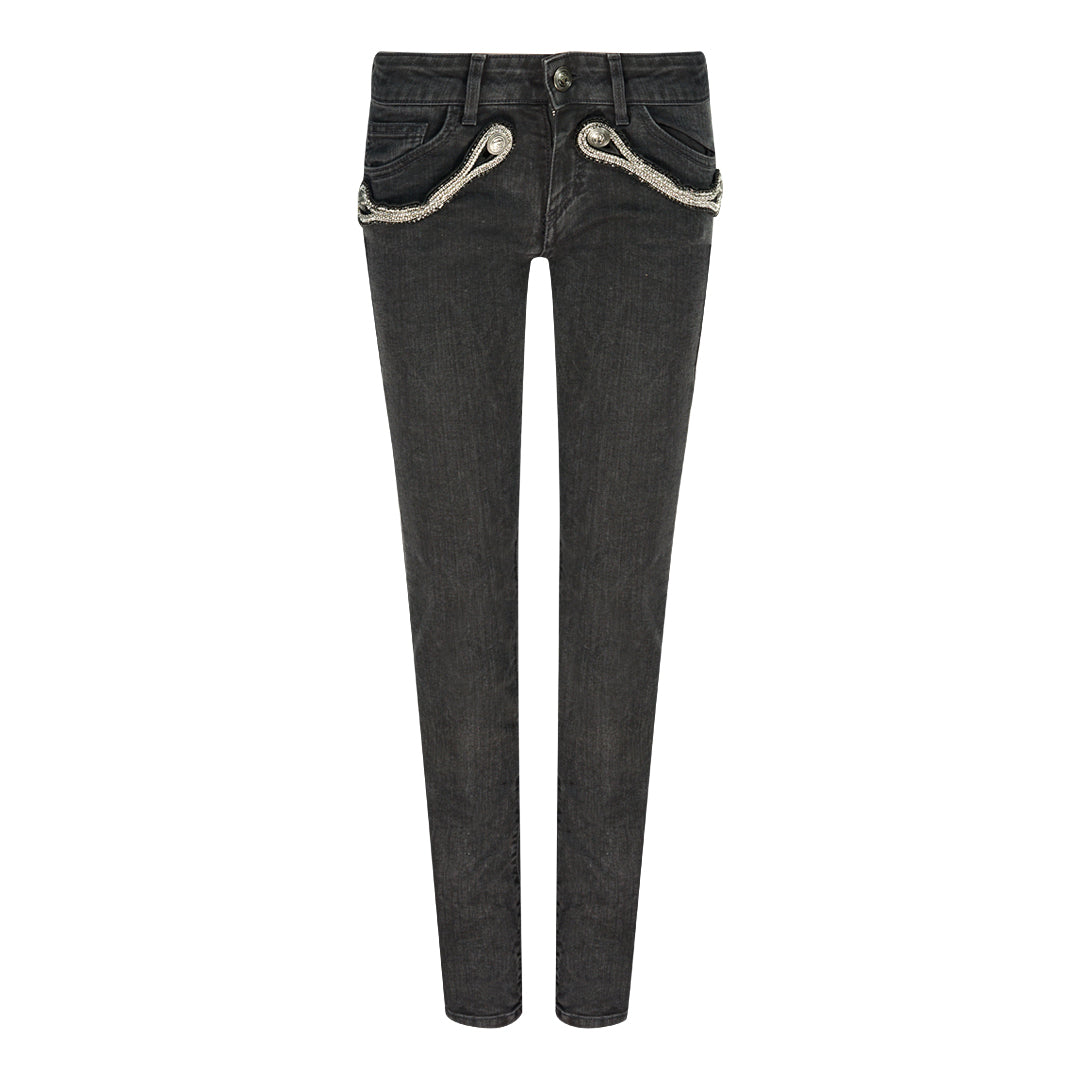 Balmain Fp5364J935B Black Jeans Fp5364J935B - Style Centre Wholesale